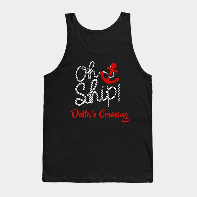 Delta Cruise shirt Tank Top by Trending Customz